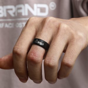 Bague acier inoxydable pas cher