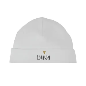 Tête de Lylotte – Bonnet de naissance à personnaliser