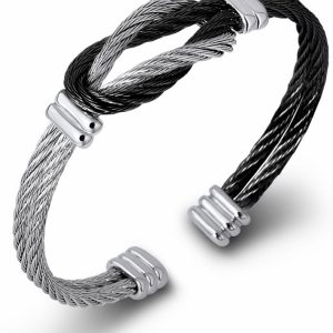 Bracelet câble homme