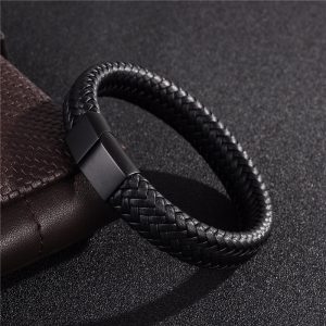 Bracelet cuir homme luxe