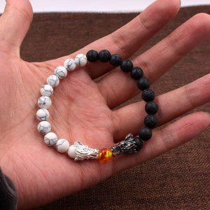 Bracelet dragon homme