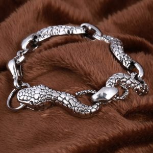 Bracelet en forme de serpent