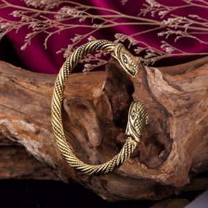 Bracelet jonc serpent