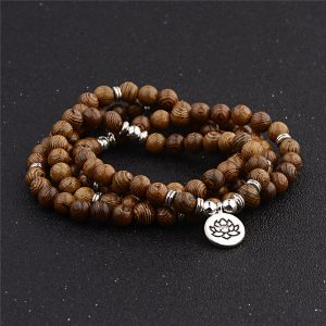 Bracelet lotus homme