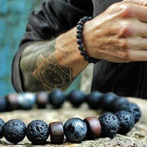 Bracelet perles homme