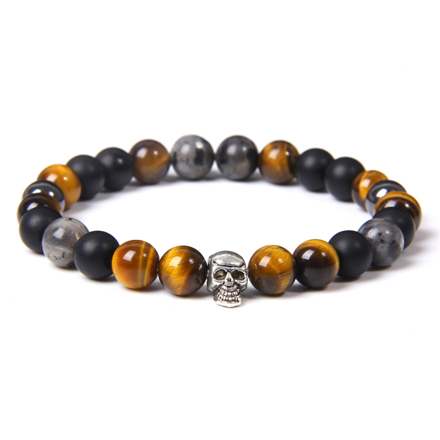 Bracelet skull homme – Image 6