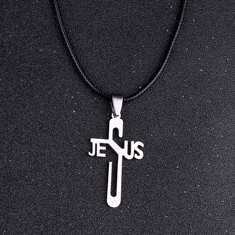 Collier ras de cou croix – Image 5
