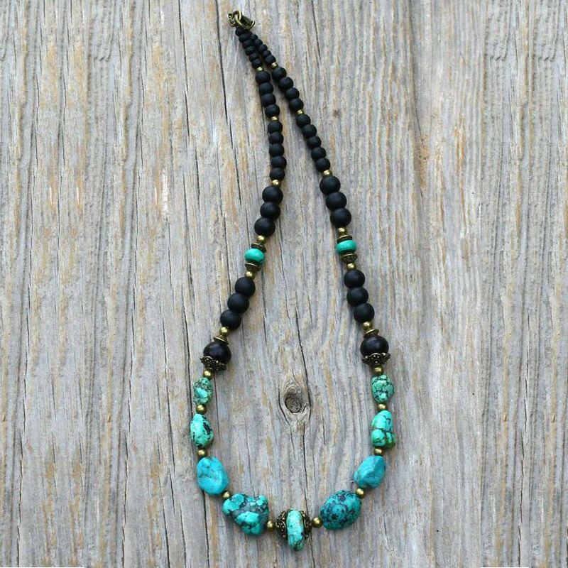 Collier ras de cou pierre naturelle – Image 3