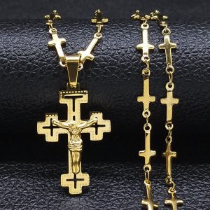 Croix de jésus pendentif