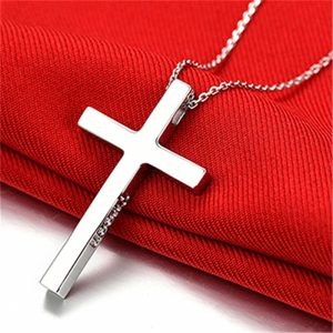 Croix en argent homme