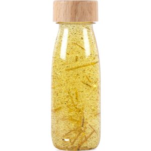 PETIT BOUM – Bouteille sensorielle float doré