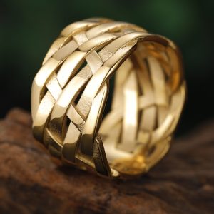 Grosse bague acier inoxydable