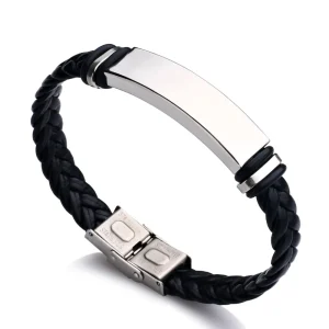 Bracelet homme cuir personnalisé