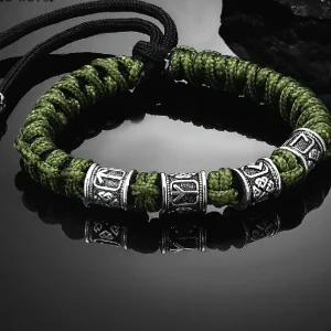 Bracelet homme avec cordon