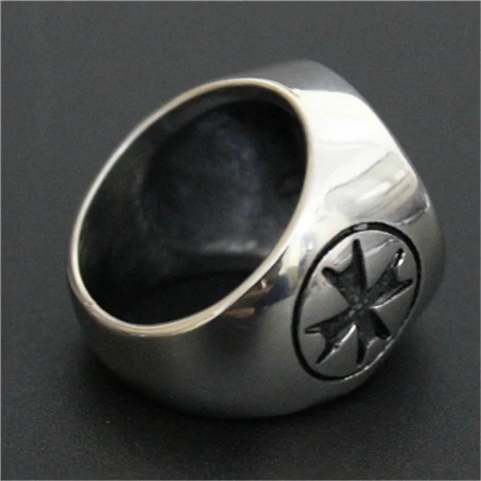 Bague templier homme – Image 5
