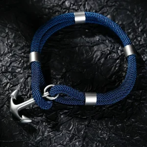 Bracelet avec ancre marine