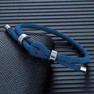 Bracelet lacet homme