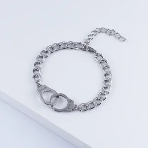 Bracelet menotte chaine