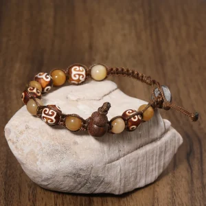 Bracelet cordon perle