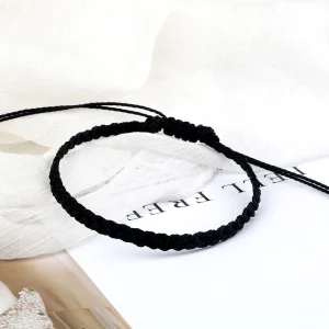 Bracelet cordon ciré