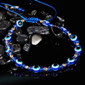 Bracelet cordon oeil