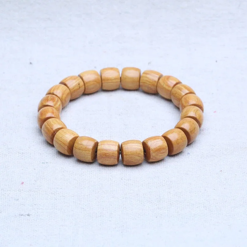 Bracelet homme perle en bois – Image 3