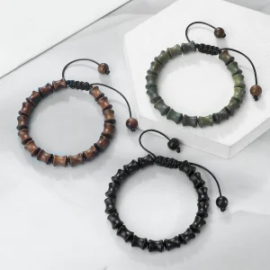 Bracelet en bois pour homme