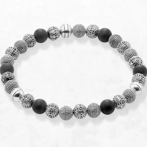 Bracelet argent et perle