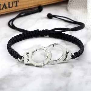 Bracelet cordon menotte