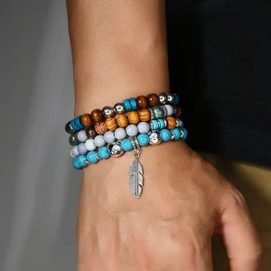 Bracelet perle pour homme