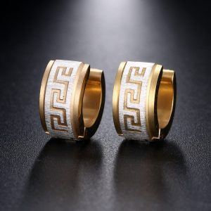 Mini créole acier inoxydable doré