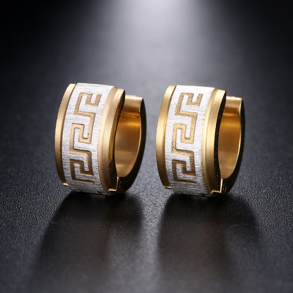 Mini créole acier inoxydable doré