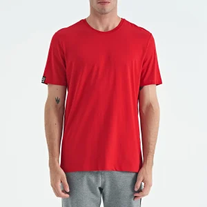 t‑shirt homme col en V basic coupe standard- 87911