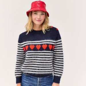 Mariana marine / écru