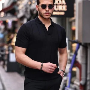 pull viscose homme col V confort